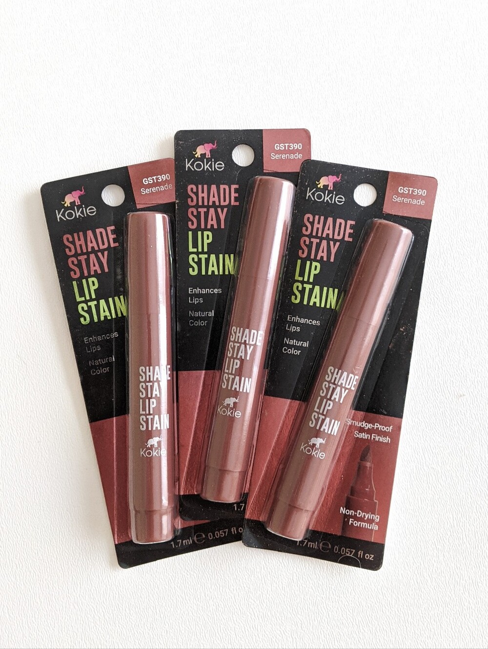 Kokie Muave Nude Lipstick Set Of 3
